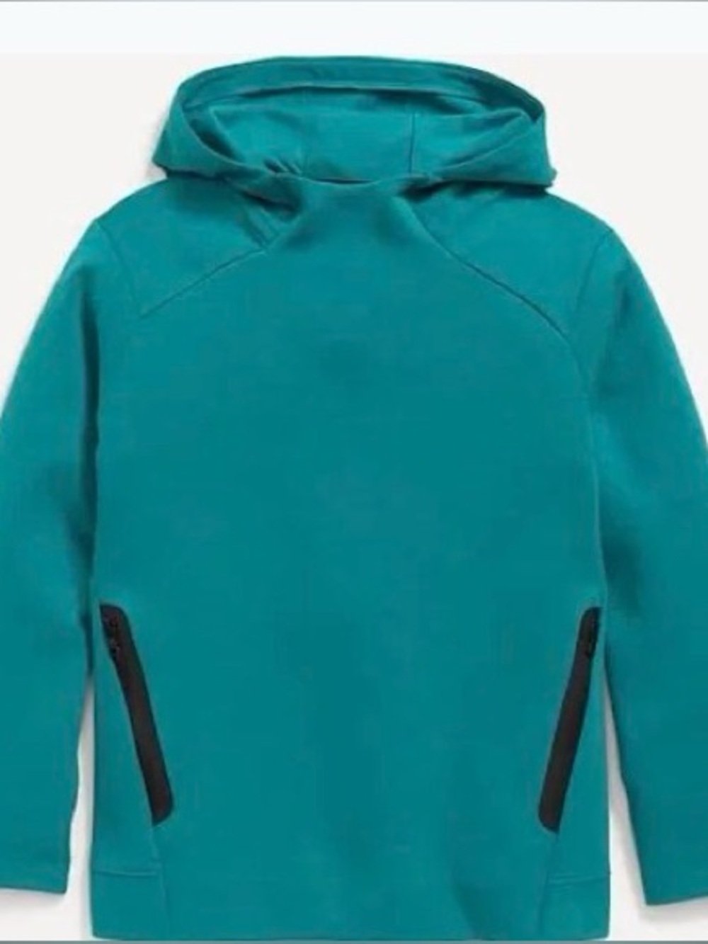 Old Navy Active Dynamic Hooded Sweatshirt Blue/Green Kids M(8)